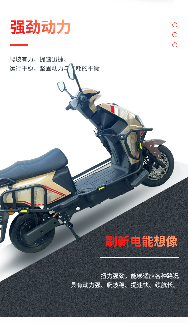 National standard Zhenbao electric vehicle long-range electric motorcycle