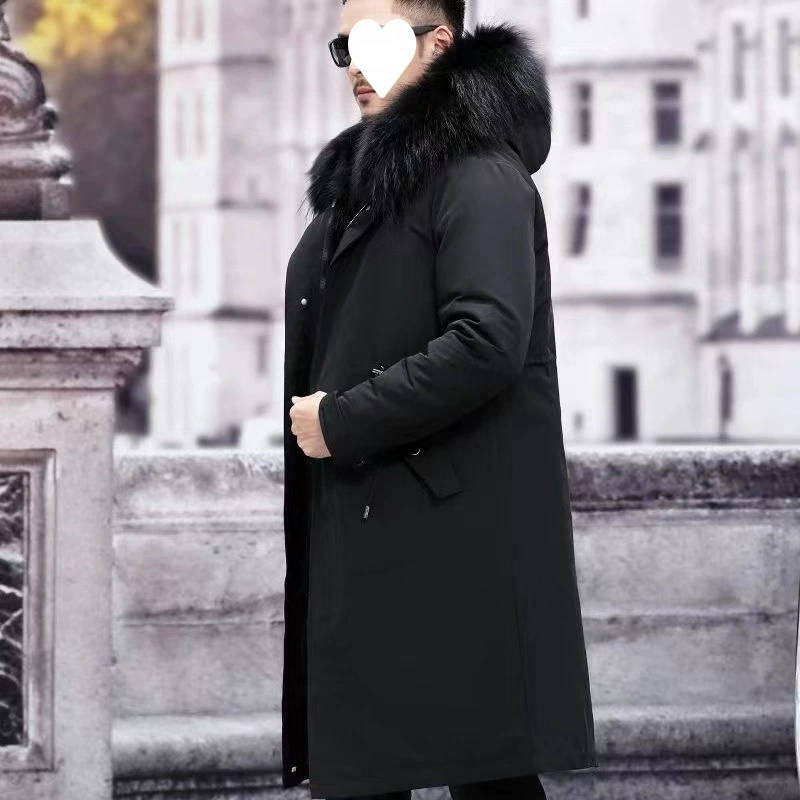 Demi-season removable jacket, for middle age, increased thickness