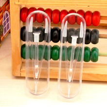 8cm隐形眼镜盒镊子佩戴工具 透明眼镜佩戴长夹吸棒一套