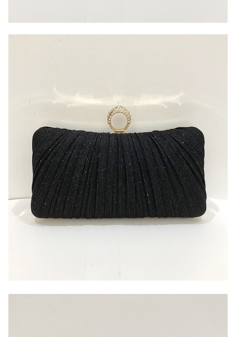 Diamond Design Vintage Style Style Pillow Shape Shape Medium Size Polyester Metal Solid Color Evening Bags