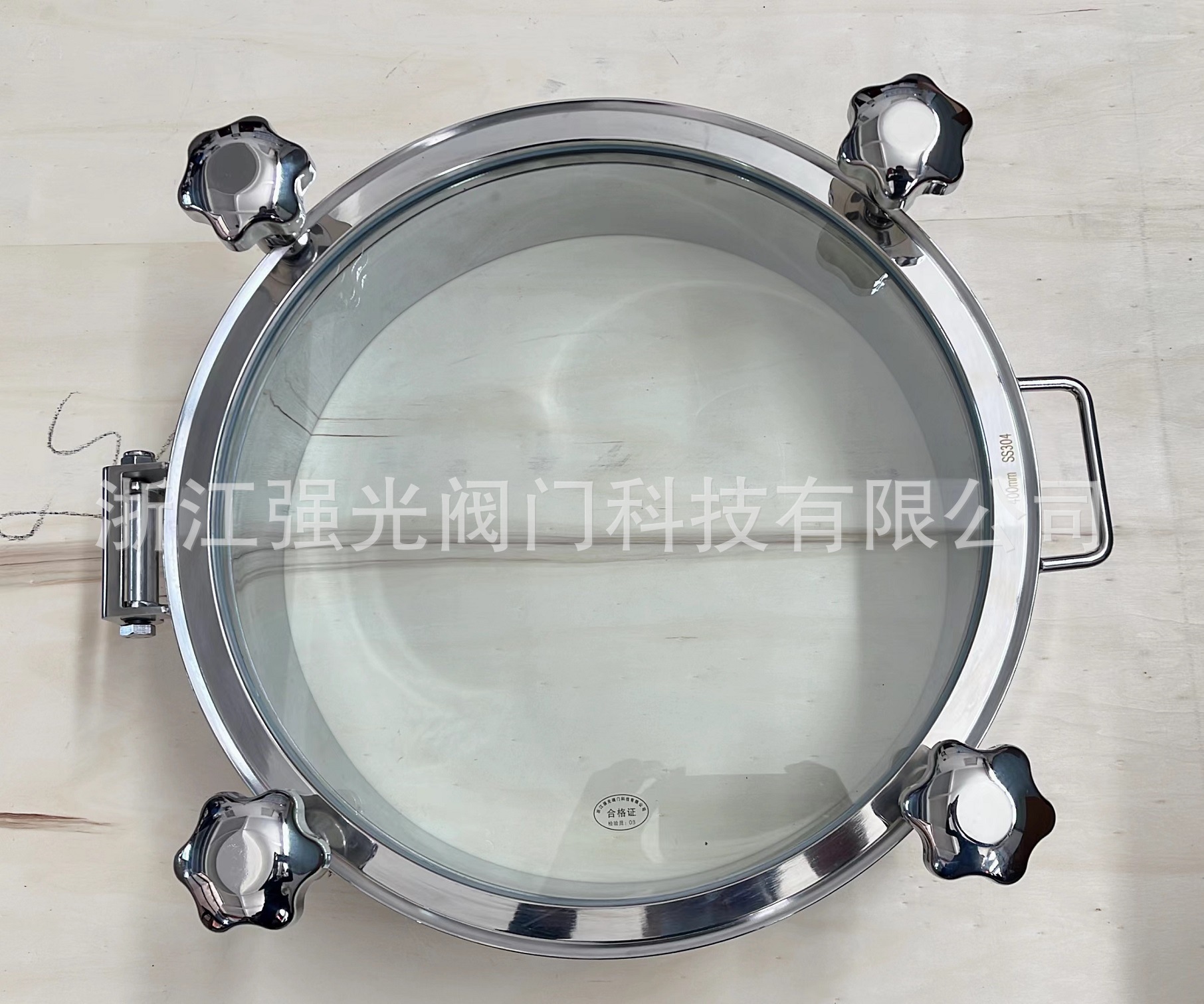 发酵罐全玻璃视窗人孔,发酵罐全玻璃视窗人孔，304/316不锈钢