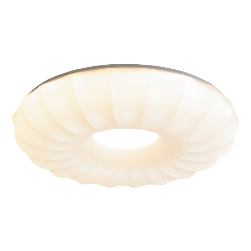 2025 nueva lámpara de techo de la sala de estar crema queso de viento de espectro completo paquete de combinación de protección de ojos lámparas de dormitorio