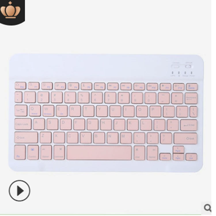 Apple, совместимая клавиатура для планшета, тонкий мобильный телефон, мышь, комплект, Bluetooth, Android