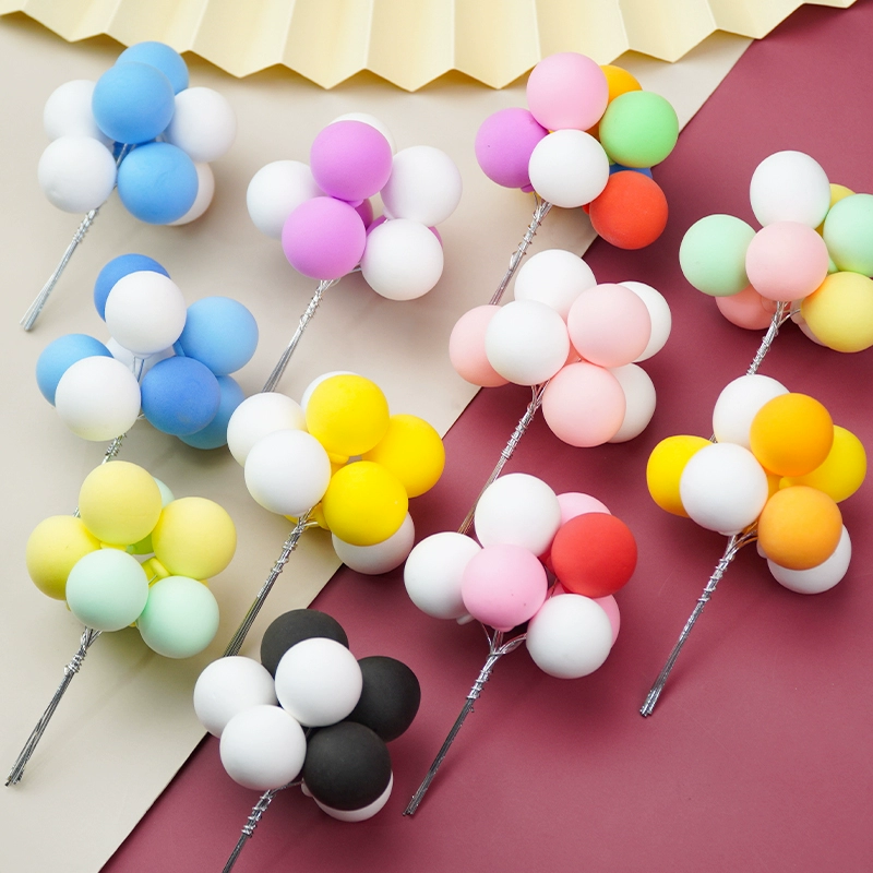 Модный красочный воздушный шар в стиле Instagram, украшение для торта, подключаемый воздушный шар для признания, украшение для детского дня рождения.