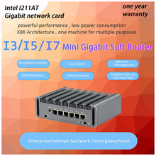 Fanless Industrial PC Industrial computer with Celeron 3865U