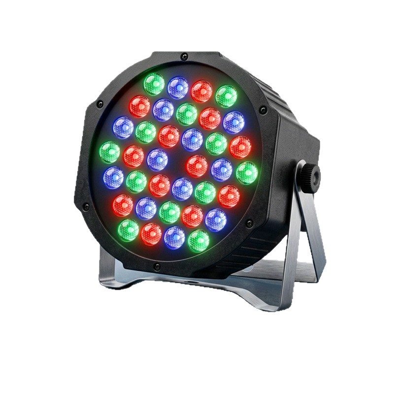 36 LED PAR luces de teñido controlado por voz de fondo fundido luz KTV bar luces de la etapa de proyección DE Navidad luces de la boda de publicidad