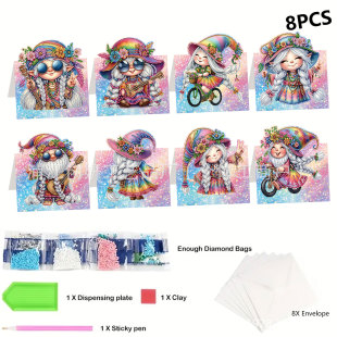 �羳����8PC�ʯ��СŮ��ϵ���R�� �Y��diy�����N荶YƷ�������R