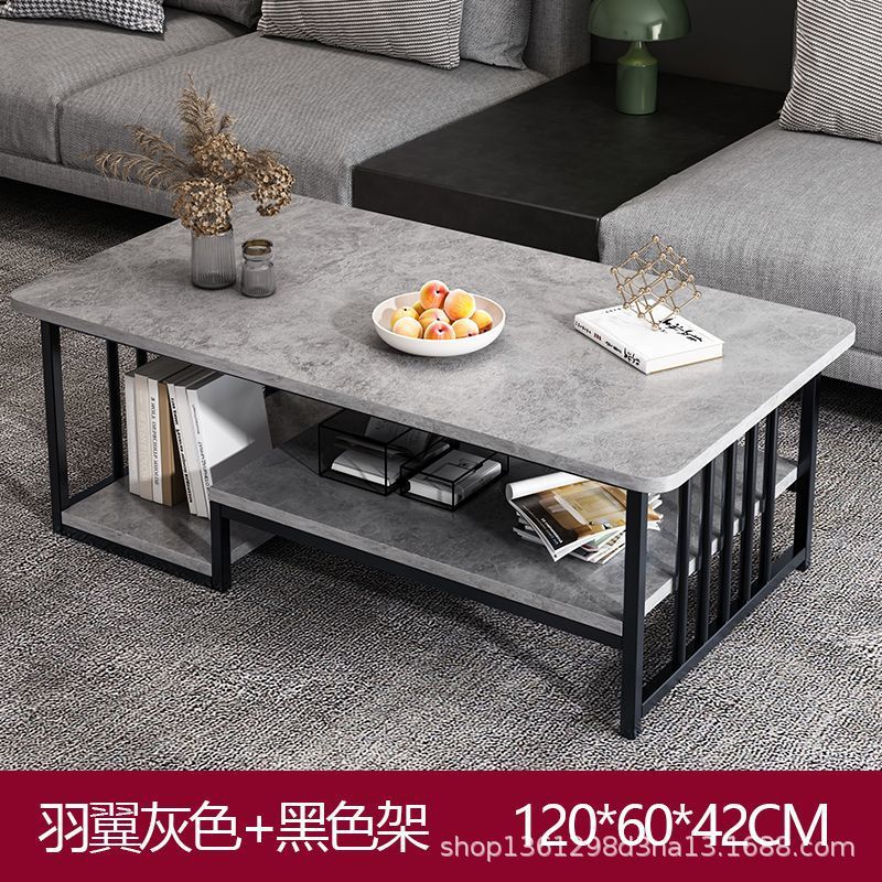 메인 사진 120CM 슬레이트 그레이 + 블랙 프레임