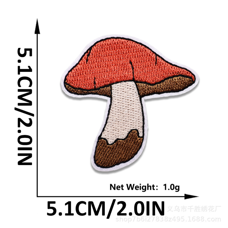 刺繍布ステッカーキノコシリーズ縫製不要の衣類アクセサリーおもちゃ装飾 diy 刺繍ステッカー厳選されたスポット卸売|undefined
