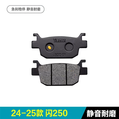 Qianjiang Sai 250/350, Flash 250/300S, and, Tormoz supportları - no-specifications-24-25-flash-250-1-pair-of-rear-brakes-silent-and-wear-resistant
