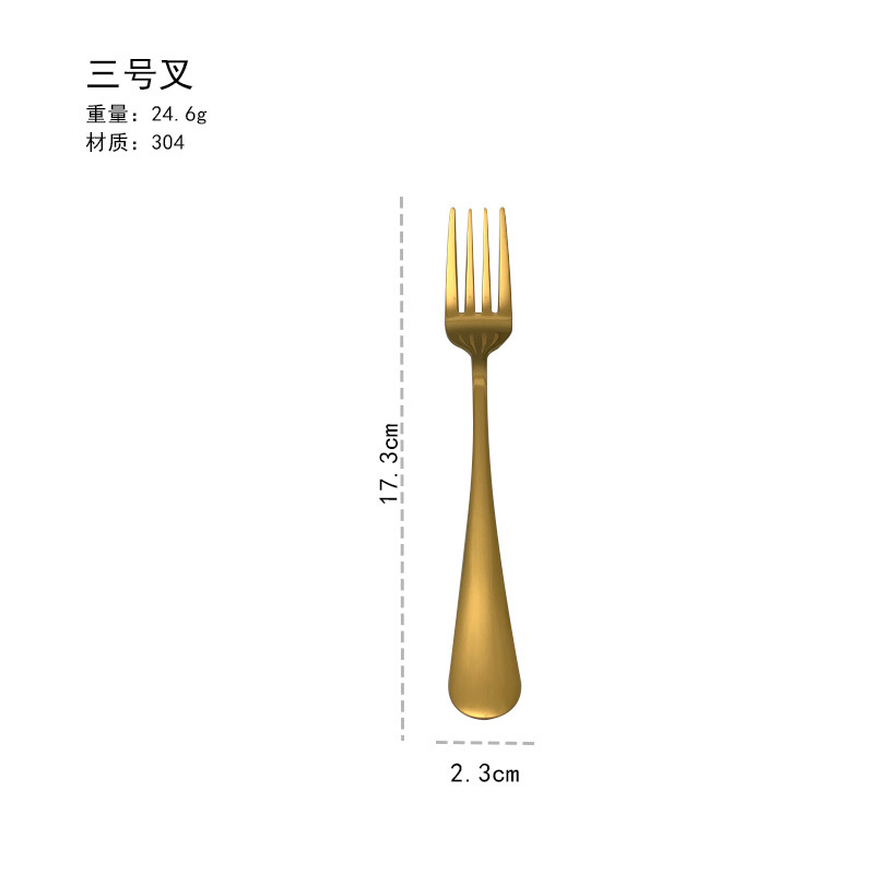 Juego de cubiertos de acero inoxidable serie 1010 para hoteles y restaurantes, cuchillo para carne, tenedor, cuchara, cuchara para postre y cuchara para sopa de estilo occidental. image 34