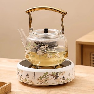 Yue Heng Bainao Chaofeng New Household Electric Ceramic Stove Intelligent Voice Control Desktop Electric Water Boiling Tea Boiling suit