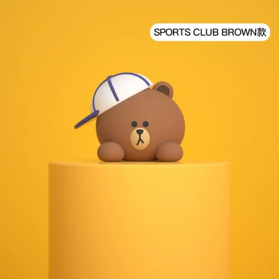 Brown Bear Car Car ornaments - sports-club-brown-model