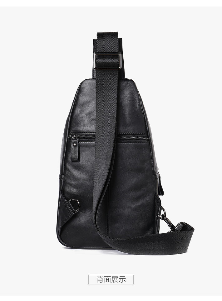 Túi đeo chéo nam đeo ngực da bò lớp đầu 17×5×30,5 cm — 20202 màu đen, 698 màu đen, Cà phê 698, 9011 màu đen chi tiết 38