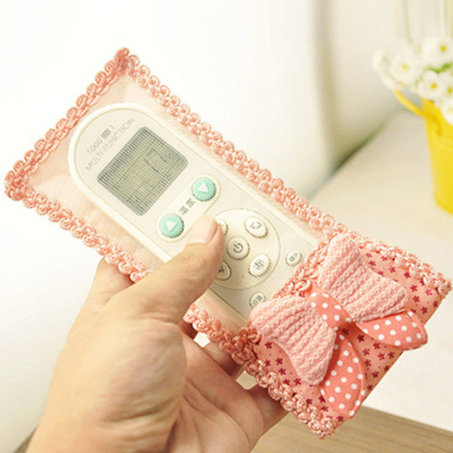 Set-top box remote control cover, protective cover, remote control cover, fabric TV air conditioner remote control dust cover
