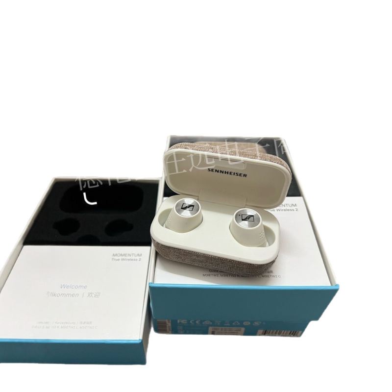 越境配送 MOMENTUM True 第2世代 完全ワイヤレスBluetoothイヤホン ゼンハイザー ムートン2|undefined