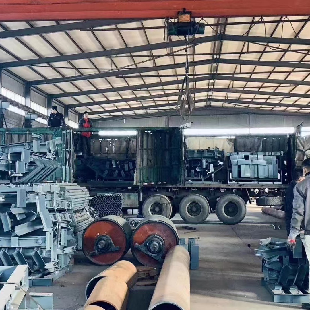 Rodillo de redirección de transmisión de rodillo de cinta transportadora de minería recubierto de goma resistente al desgaste antiestático (depósito)