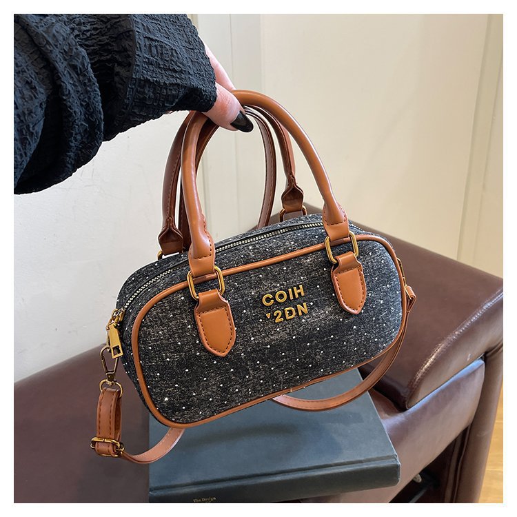 Bolsos retro de alta gama para mujer 2024 otoño e invierno nueva moda bandolera bandolera exquisito