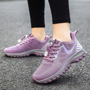 Jinjiang Factory Old Beijing Cloth Shoes for Women, Spring Breathable Non-Slip Soft Sole Elderly Walking Shoes, Comfortable Casual Middle-Aged Moms