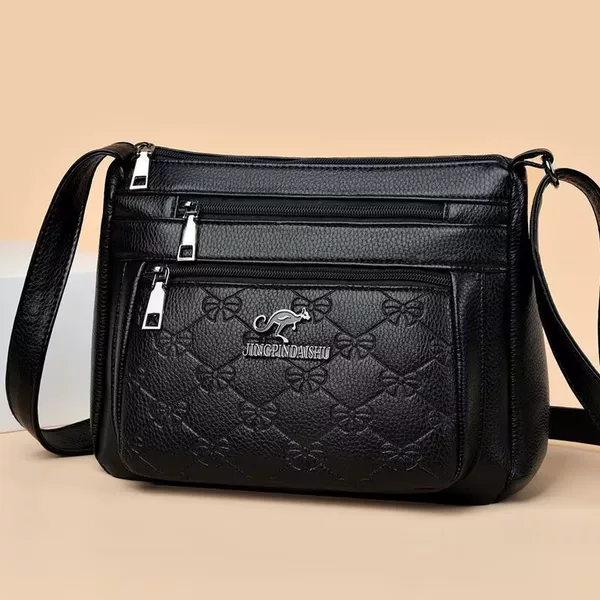 Factory Direct Sales 2025 New Versatile and Stylish Women's Bag, Soft Leather Shoulder Bag, Fashionable Crossbody Bag, Cross-Border