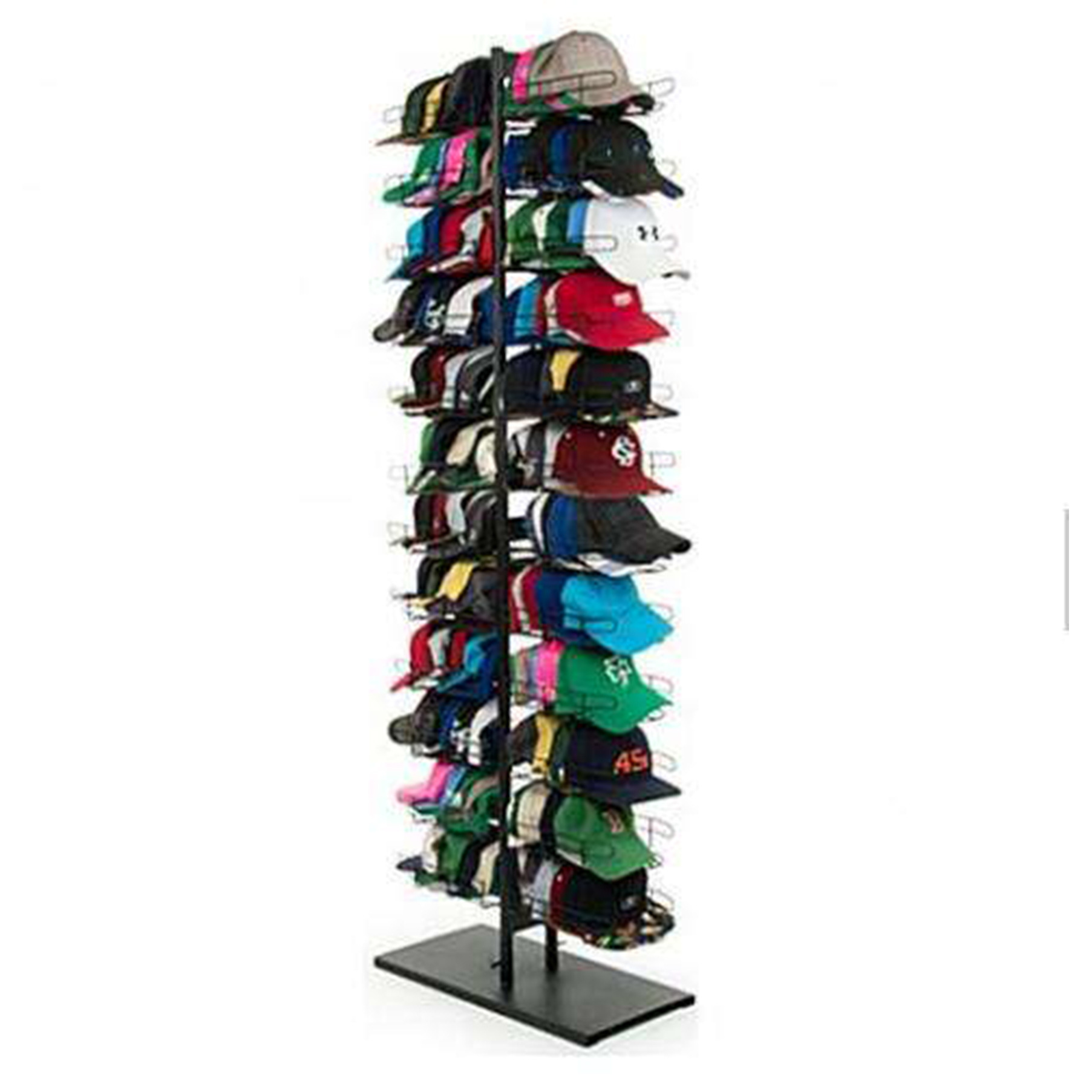 落地帽子架 源头工厂防晒帽子收纳架可移动装拆棒球帽子展示架