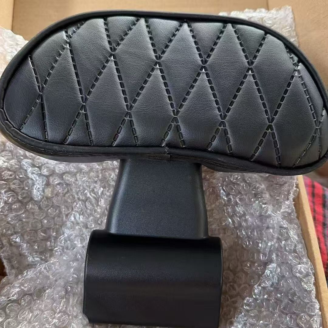 No. 9 Electric Vehicle Rear Backrest Diamond-Shaped Leather Soft Lumbar Support Calf Mobile Cushion Sponge Mechanic Matte Backrest