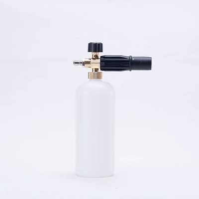 No. 4 semi-aluminum high-pressure PA foam nozzle cleaning machine foam spray gun, Taizhou nozzle for car washing with fan-shaped water output (High pressure car wash water gun) - no-4-semi-aluminum-foam-pot