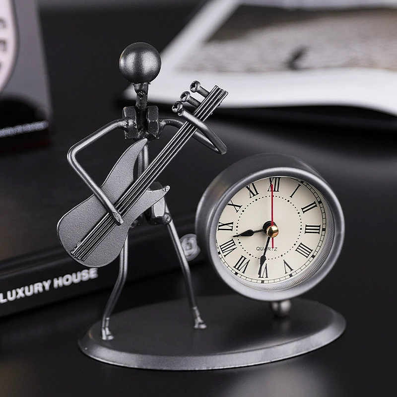 Будильник маленький будильник украшение офисный компьютерный стол письменный стол спальня детская кровать мебель для студентов