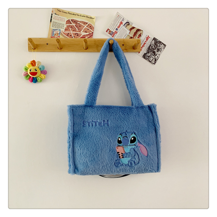 Transfronterizo al por mayor de las mujeres de la felpa coolomitot bolsa de mensajero bolsa de maquillaje lindo perro Yugui ins bolso