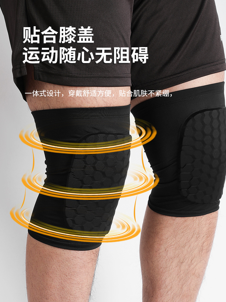 Rodilla anti-colisión hombre voleibol salva pelota amortiguador EVA rodilla rodilla equipo de protección deportiva al por mayor