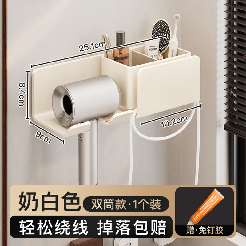 [3세대 업그레이드된 더블 배럴 모델] 스테인레스 알루미늄-밀크 화이트