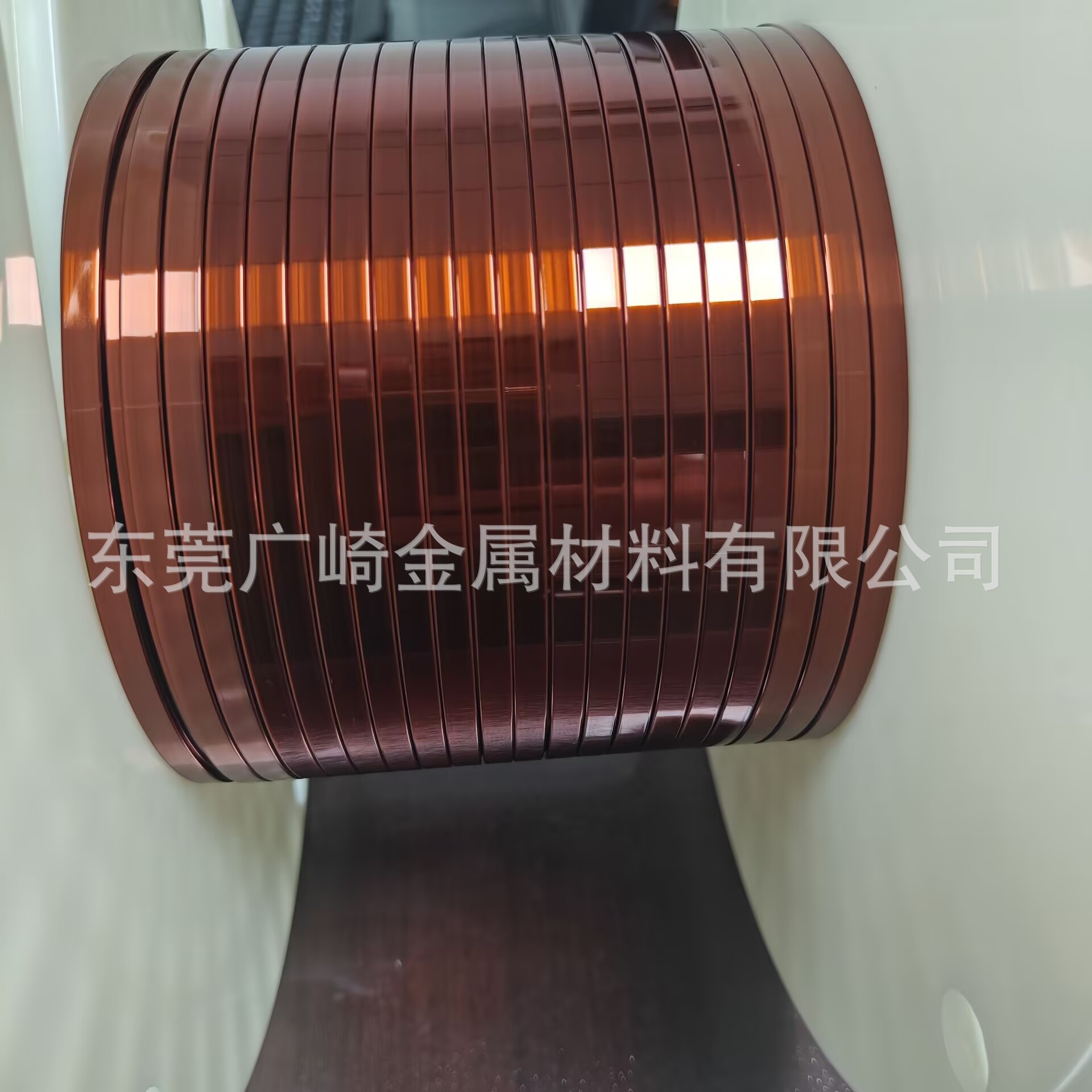 Guangqi扁平漆包線工廠0.1 0.15 0.2 0.25mm超微扁自粘扁銅線