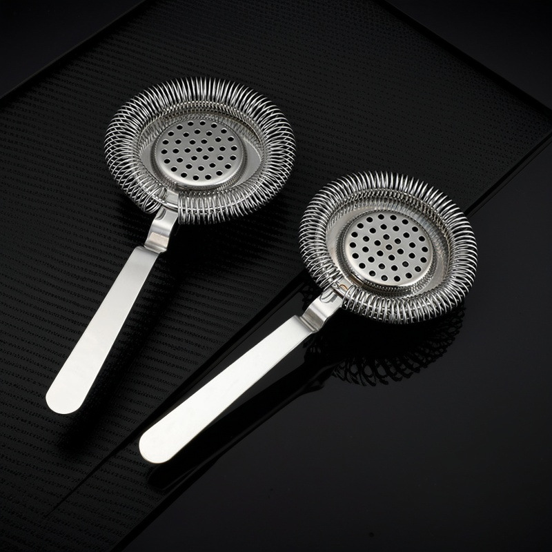 430 Stainless Steel Ice Filter Hawthorn Filter Strainer Ice Separator Cocktail Ice Strainer