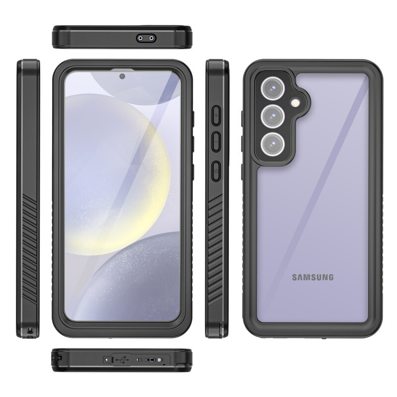 Red Pepper Fs Series Waterproof Case Suitable for Samsung S24Fe Mobile Phones, Anti-Drop and Deep-Waterproof, Factory Wholesale in Stock