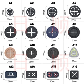 拉链头;洗唛、商标;拉链