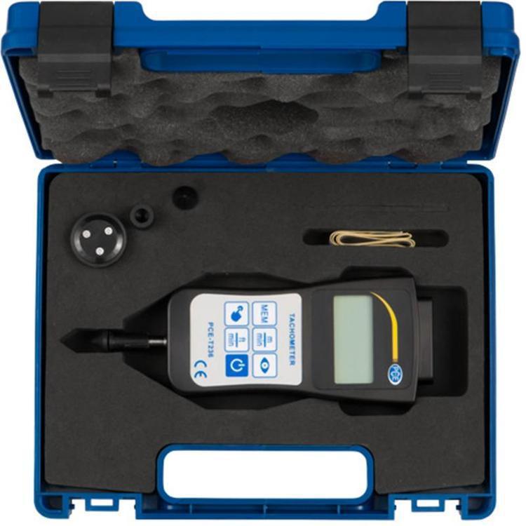 PCE-T236手持式转速表数字转速计智能旋转屏接触非接触式