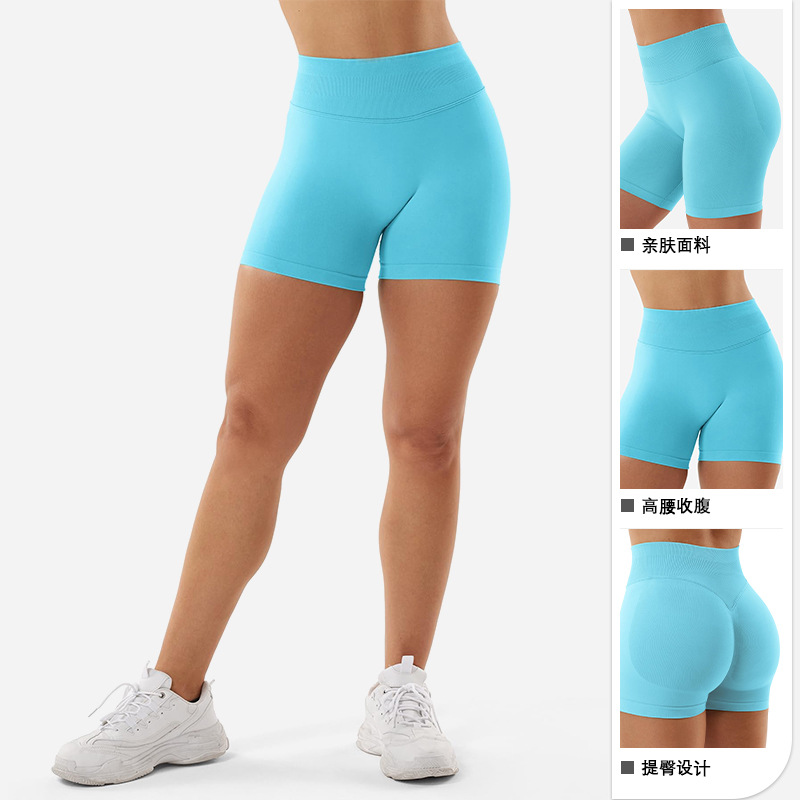 Pantalones cortos de fitness Pantalones de yoga de cintura alta de estilo caliente de Amazon TK