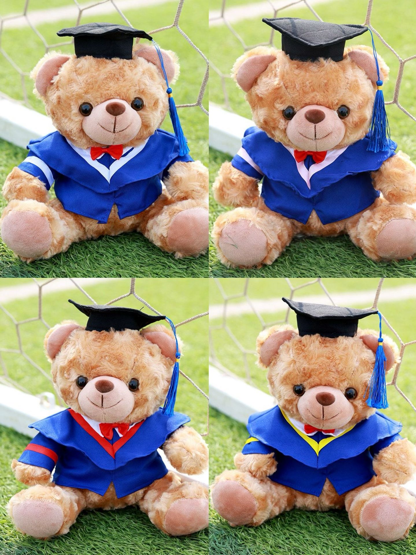Graduation Bear Puppy Doctor Bear Teddy Toys Master Bachelor Uniform Teddy Bear Temporada de Graduation Impresión Regalo