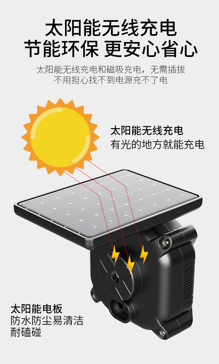 Motorcycle Tire Pressure Monitoring Sensor, Special Monitor for Two-Wheeled Vehicles, Electric Vehicle Solar Charging Model