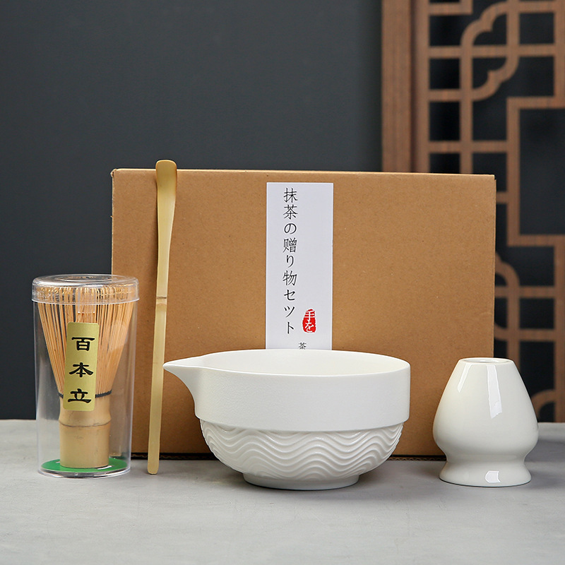 Cepillo de té de matcha de 100 centavos de matcha