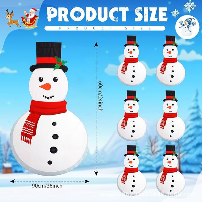 Cross-border Explosions Christmas Classroom Curtain Cute Snowman School Curtain Classroom Home Holiday Window Decoration