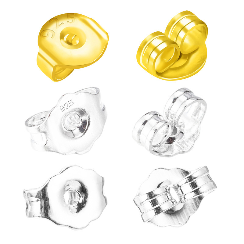 Cross-Border Amazon Color-Preserving High-End Butterfly Ear Plugs Anti-Falling Accessories Set Earring Holder Earring Lifting Ear Plugs Cross-Border Amazon Color-Preserving High-End Butterfly Ear Plugs Anti-Falling Accessories Set Earring Holder Earring Lifting Ear Plugs