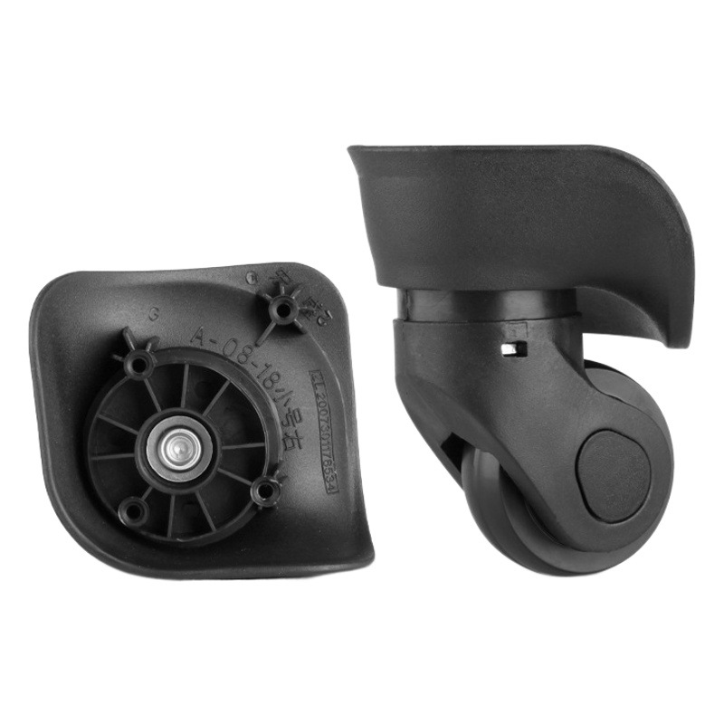 Luggage accessories wheel trolley suitcase universal wheel bag caster luggage disassembly wheel repair accessories manufacturers