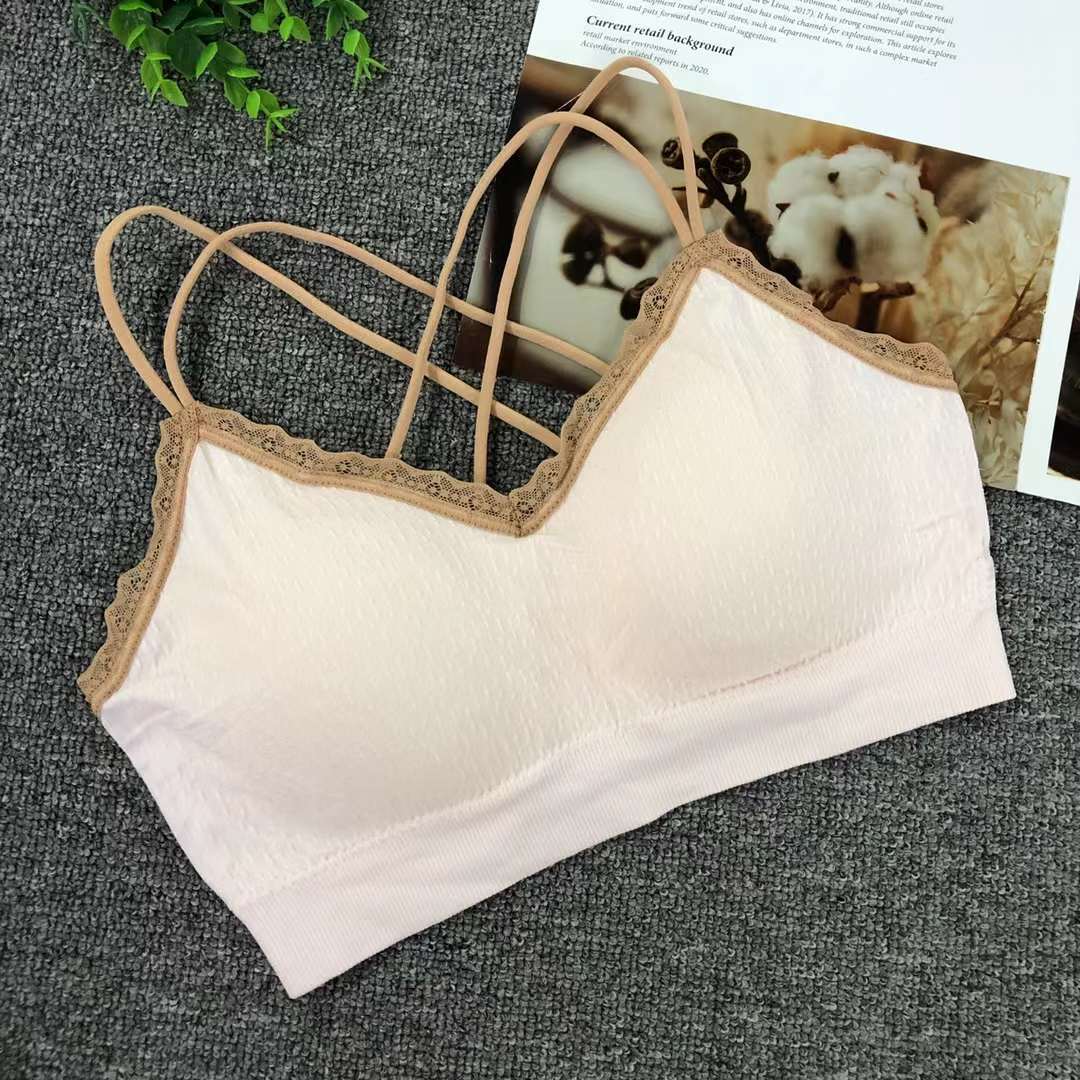 Nueva inconsútil alto elástico belleza de alta calidad las mujeres chaleco inalámbrico yoga sujetador ropa interior deportiva al por mayor