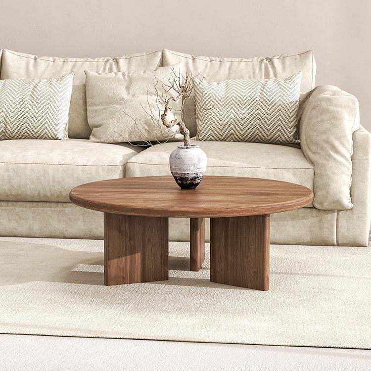 Sofá de madera sólida, sofá de madera sólida, mesa de té pequeña, sala de estar, esquina de madera retro doméstica, mesa de té, mesa redonda, mesa de té