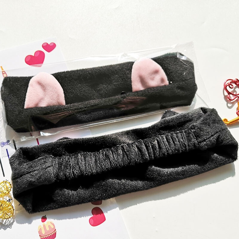 厂家直销新款日韩猫耳朵发带女士洗脸敷面膜运动化妆瑜伽甜美发饰|undefined