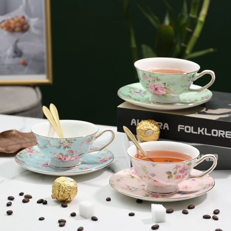 (Cross-border trading), coffee flavored tea, tea cup, gift box in gift box, tea set
