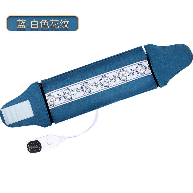 Blue and white stripes - bamboo hemp [free mugwort bag] sticky waist style