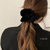 Demi-season fashionable hair rope, hair accessory, wide color palette