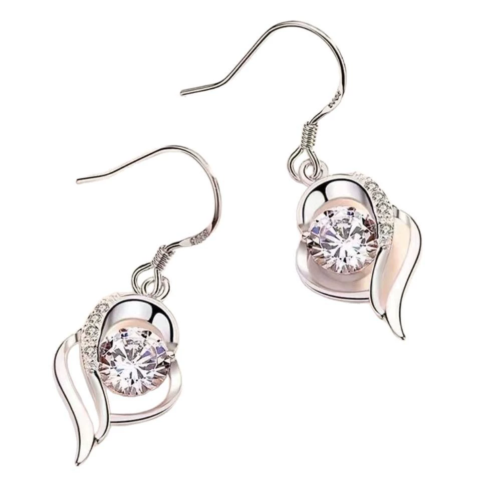 Brand earrings for friend, light luxury style, Birthday gift